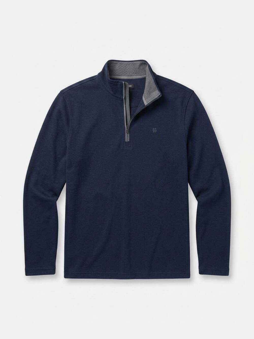 DKNY Noah Quarter Zip Sweater Men's Small Blue